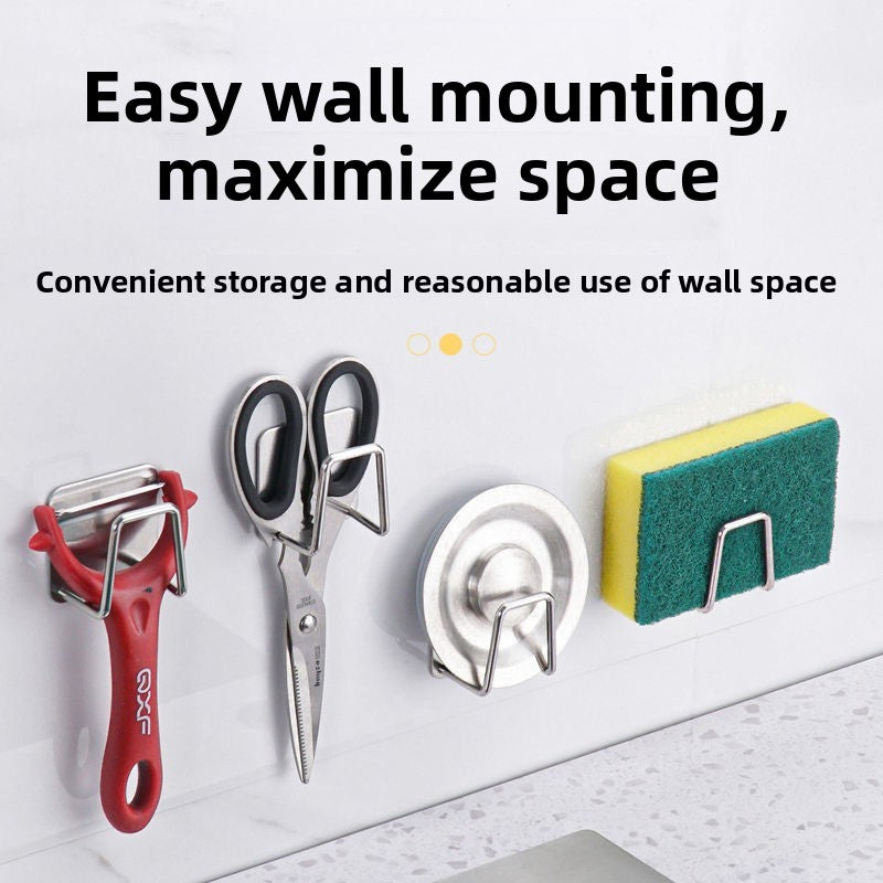 Multifunctional Stainless Steel Sink Organizer Rack