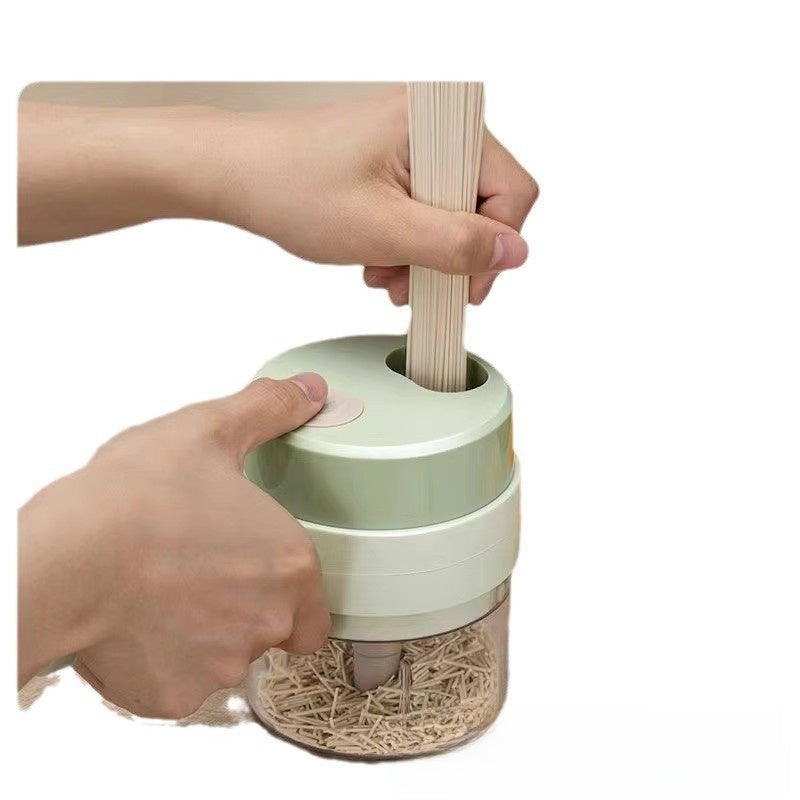 Gatling Electric Vegetable Cutter, Multifunctional Grater, Kitchen Garlic Grinder, Baby Food Processor, Grater Tool