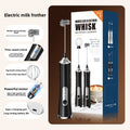 Wireless Handheld Electric Milk Frother and Mixer