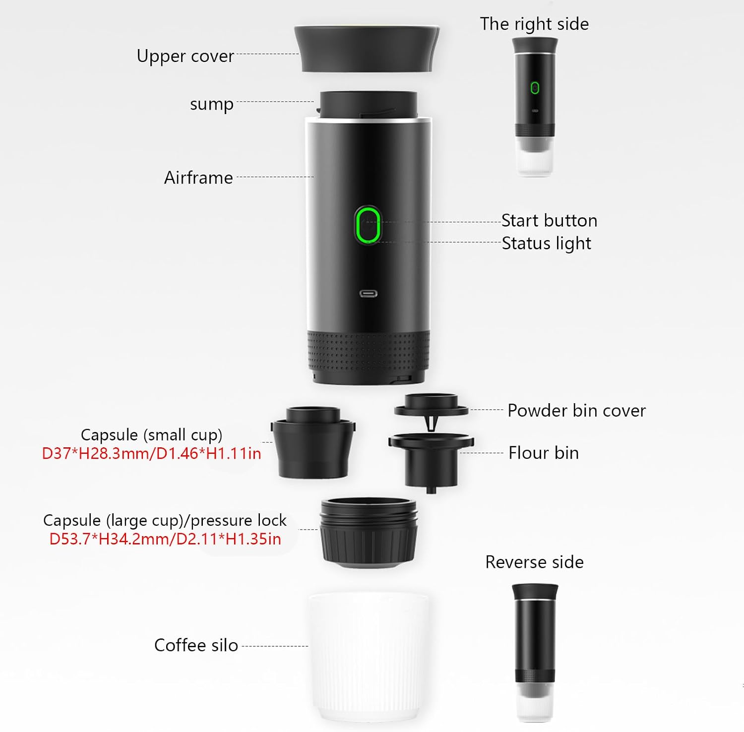 Portable Capsule Coffee Machine