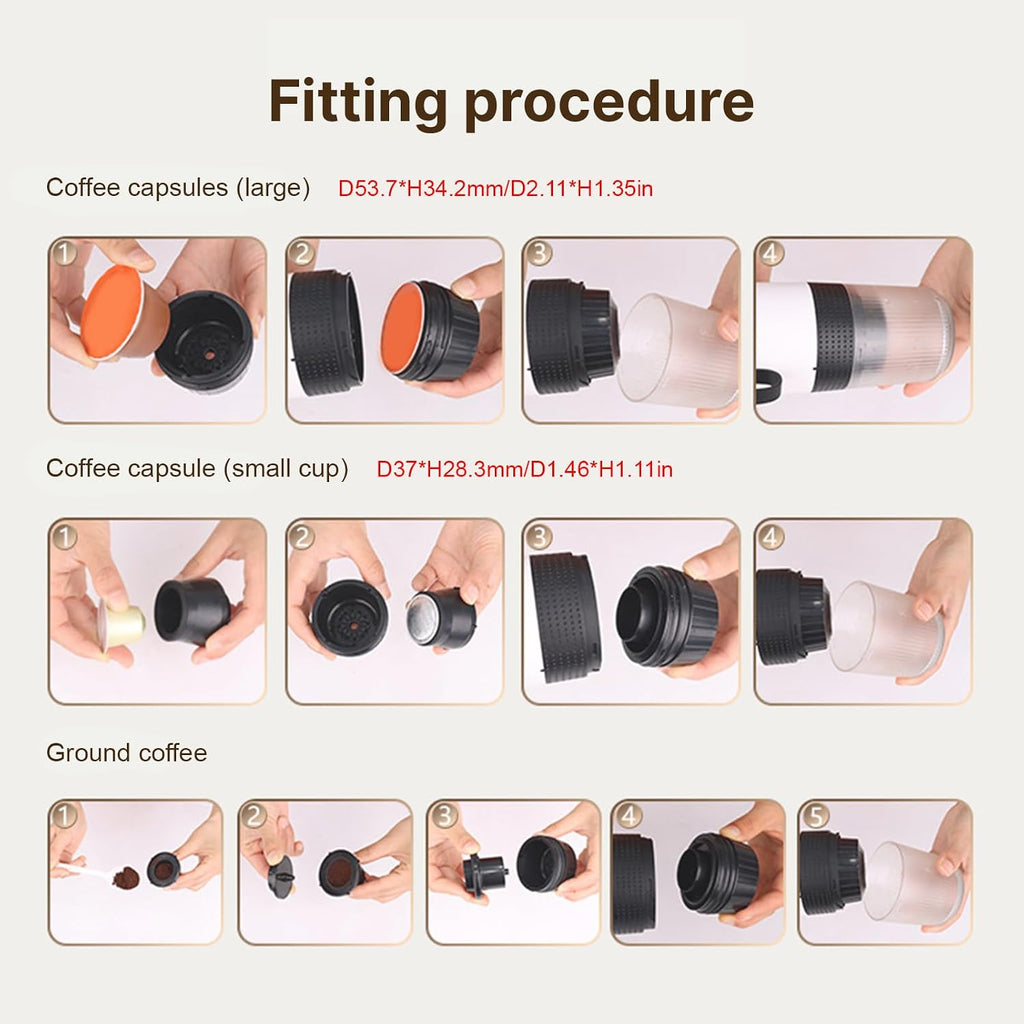 Portable Capsule Coffee Machine